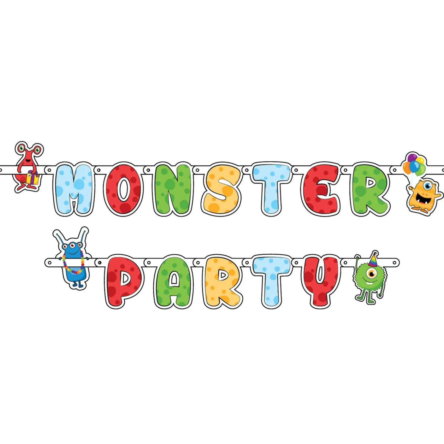 Letterslinger Monster Party-Haza Witbaard Clearance