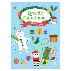 Leve de Kerstman - Ik Kleur en Speel 3+-Standaard Uitgeverij New