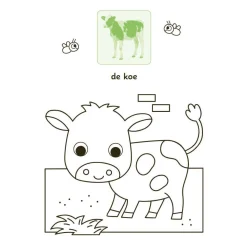Lieve Dieren Kleur- en Stickerboek - 3-5 Jaar-Deltas Best