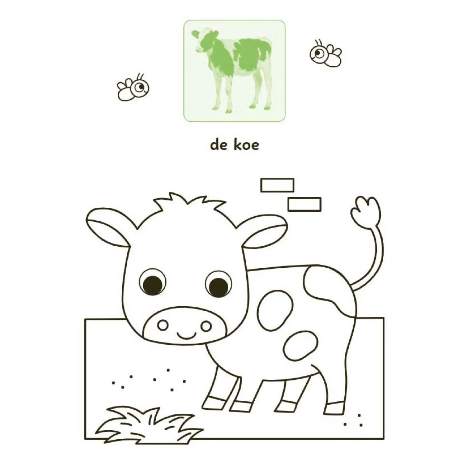 Lieve Dieren Kleur- en Stickerboek - 3-5 Jaar-Deltas Best