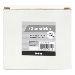 Lijmstiften Goud/Groen/Rood/Zilver, 100st.>Creativ Company