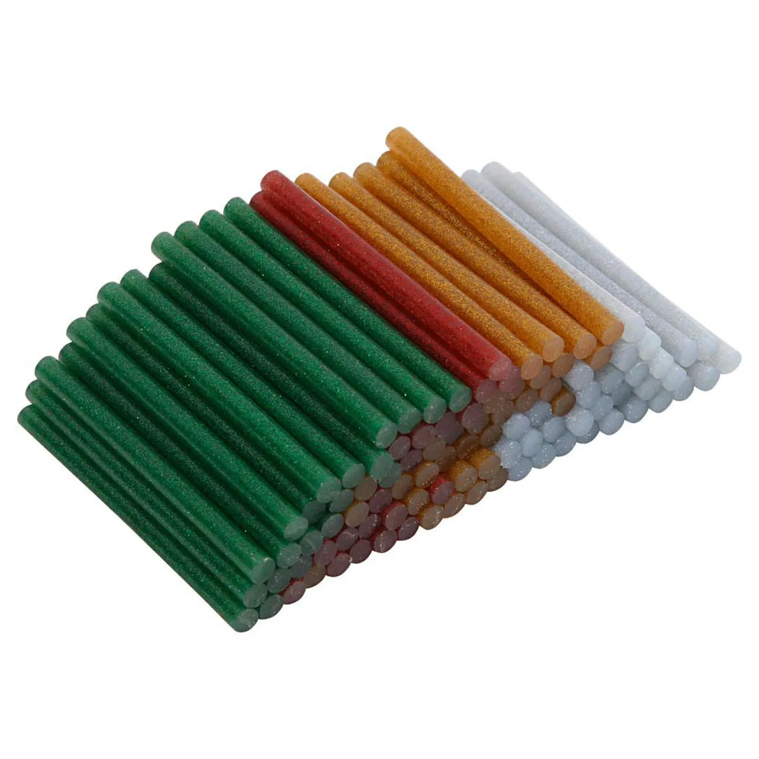 Lijmstiften Goud/Groen/Rood/Zilver, 100st.>Creativ Company