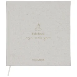 Little Dutch Babyboek Mijn Eerste Jaar Baby Bunny FSC Best