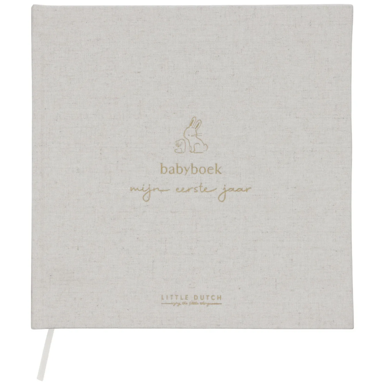 Little Dutch Babyboek Mijn Eerste Jaar Baby Bunny FSC Best
