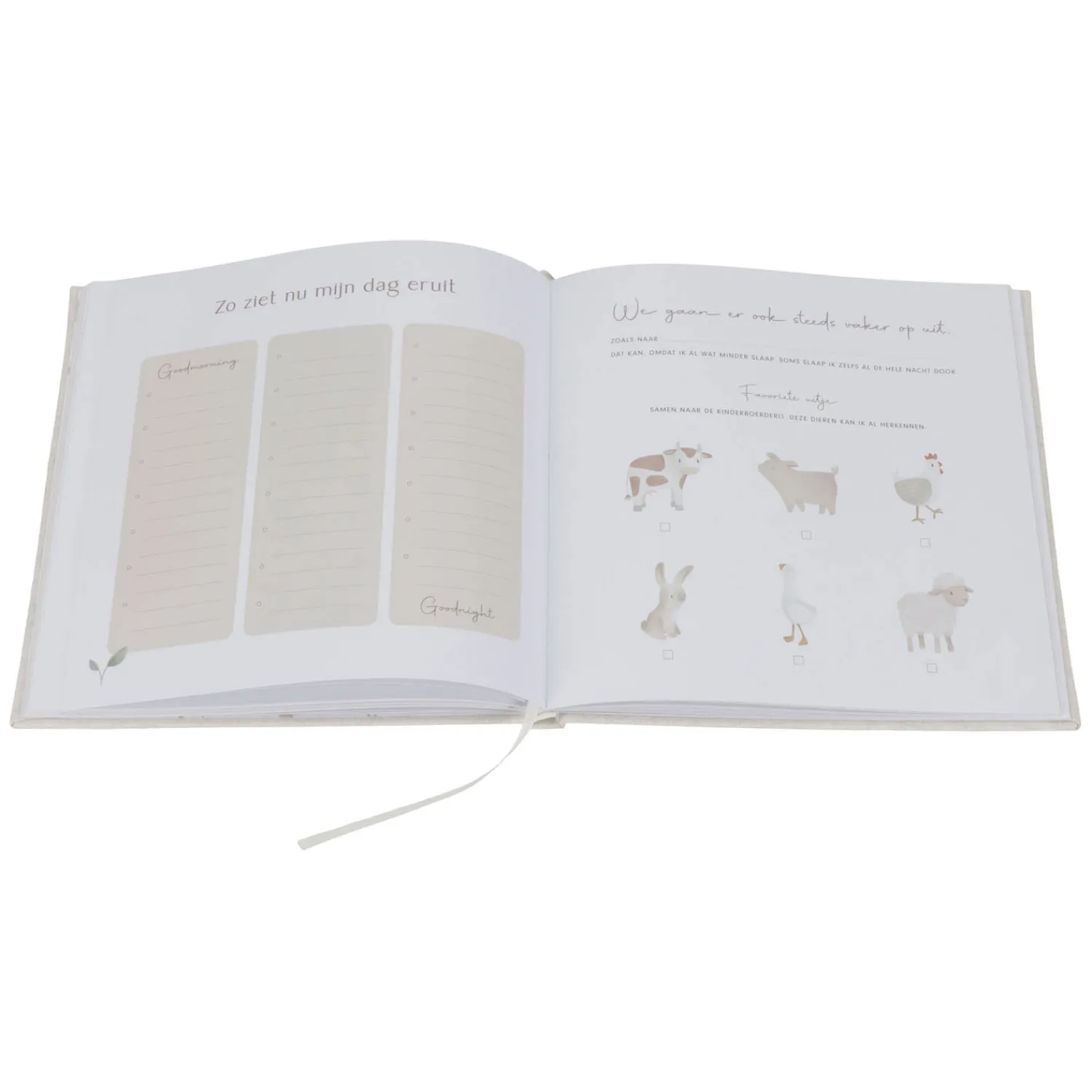 Little Dutch Babyboek Mijn Eerste Jaar Baby Bunny FSC Best