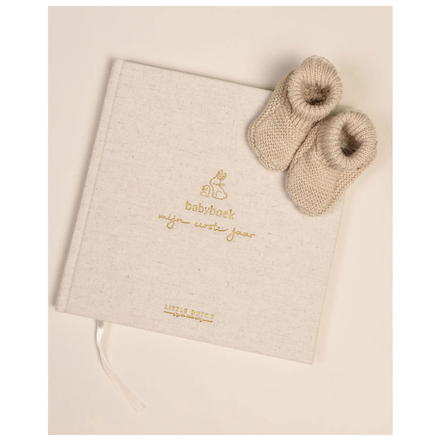 Little Dutch Babyboek Mijn Eerste Jaar Baby Bunny FSC Best