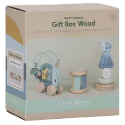 Cadeauset Hout Forest Friends FSC, 3dlg.>Little Dutch