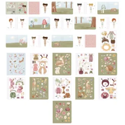 Little Dutch Dress up Stickerboek Rosa Fairy Garden Sale