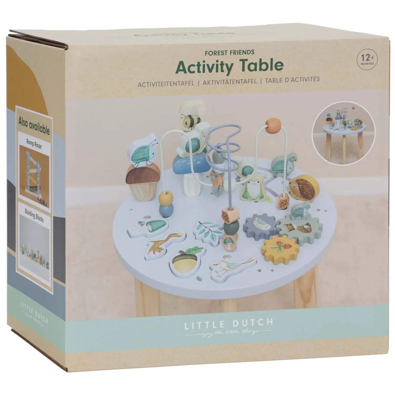 Houten Activiteitentafel Forest Friends FSC-Little Dutch Discount