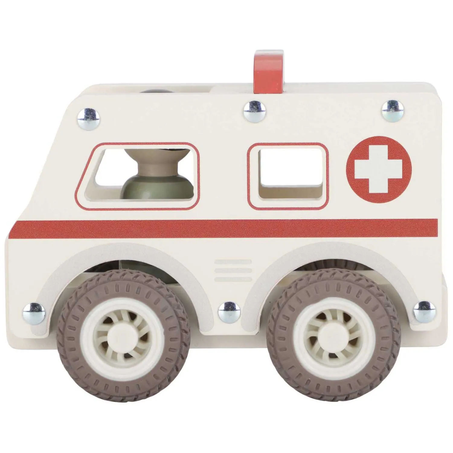 Little Dutch Houten Ambulance met Poppetje FSC Outlet