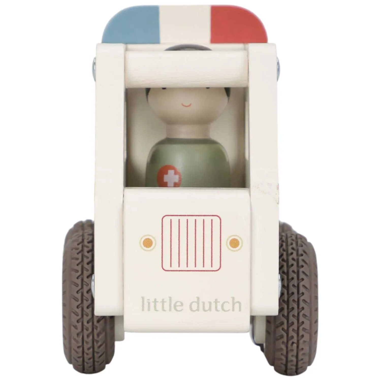Little Dutch Houten Ambulance met Poppetje FSC Outlet