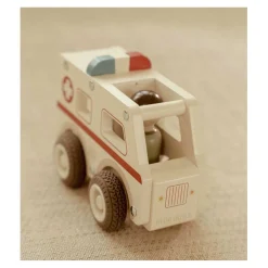 Little Dutch Houten Ambulance met Poppetje FSC Outlet