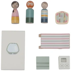 Little Dutch Houten Auto met Caravan Speelset FSC Online