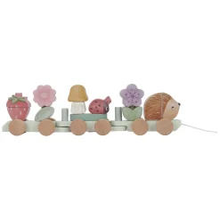 Little Dutch Houten Blokkentrein Egel Fairy Garden FSC, 15dlg. Discount