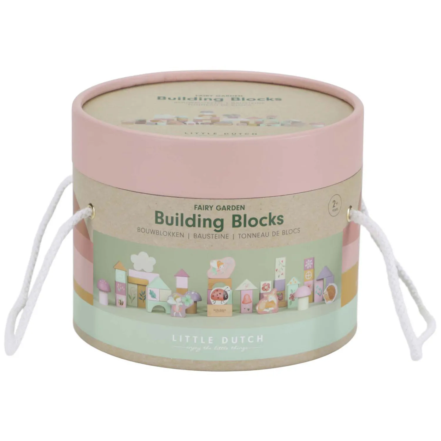 Houten Bouwblokken Fairy Garden FSC, 50dlg.>Little Dutch Clearance