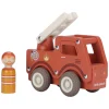 Houten Brandweerwagen met Poppetje FSC>Little Dutch