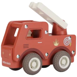 Houten Brandweerwagen met Poppetje FSC><noscript><img width=