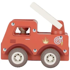 Houten Brandweerwagen met Poppetje FSC><noscript><img width=