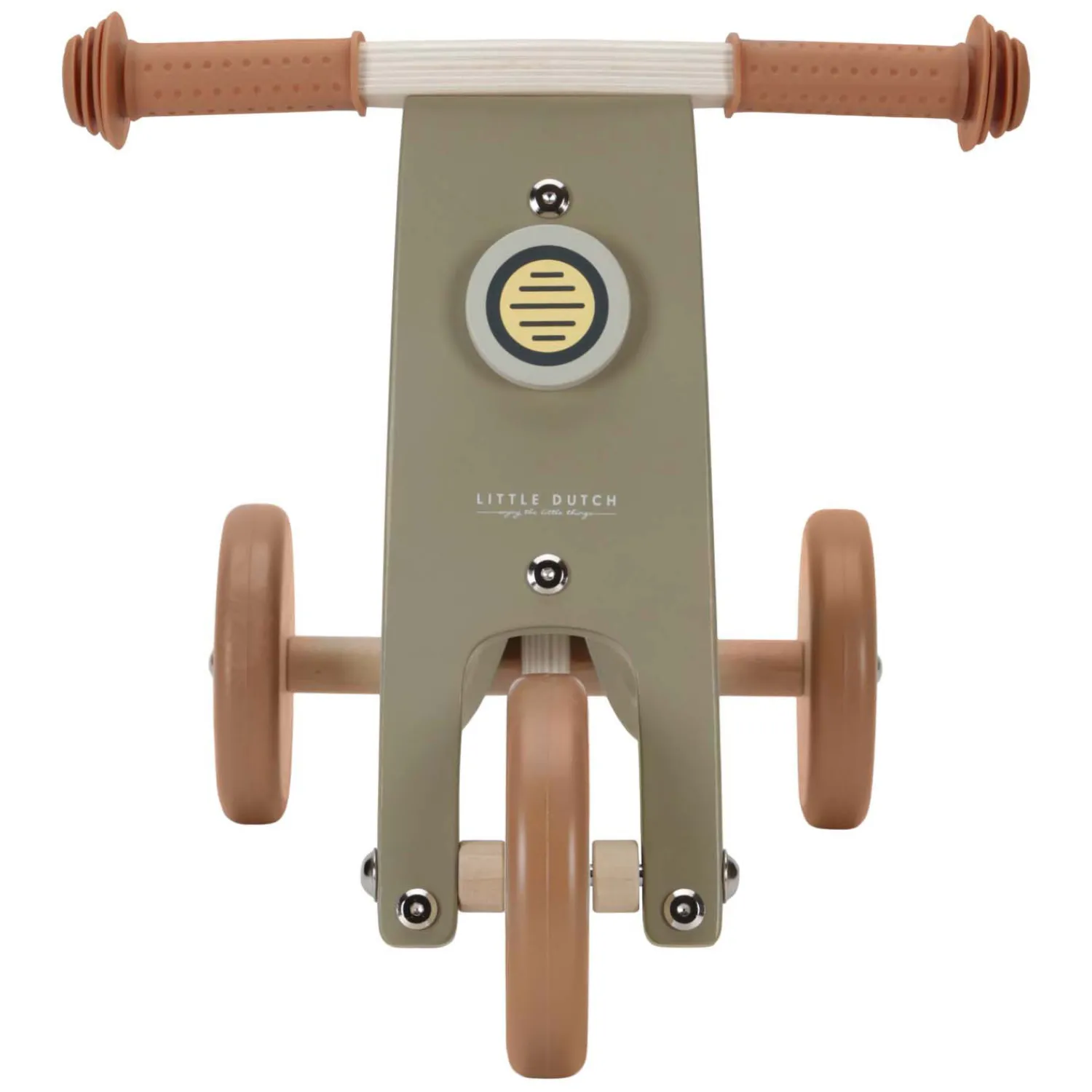 Houten Driewieler Olive FSC>Little Dutch Outlet