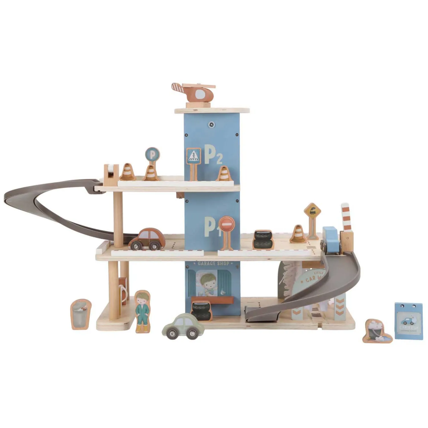 Houten Garage FSC-Little Dutch Hot