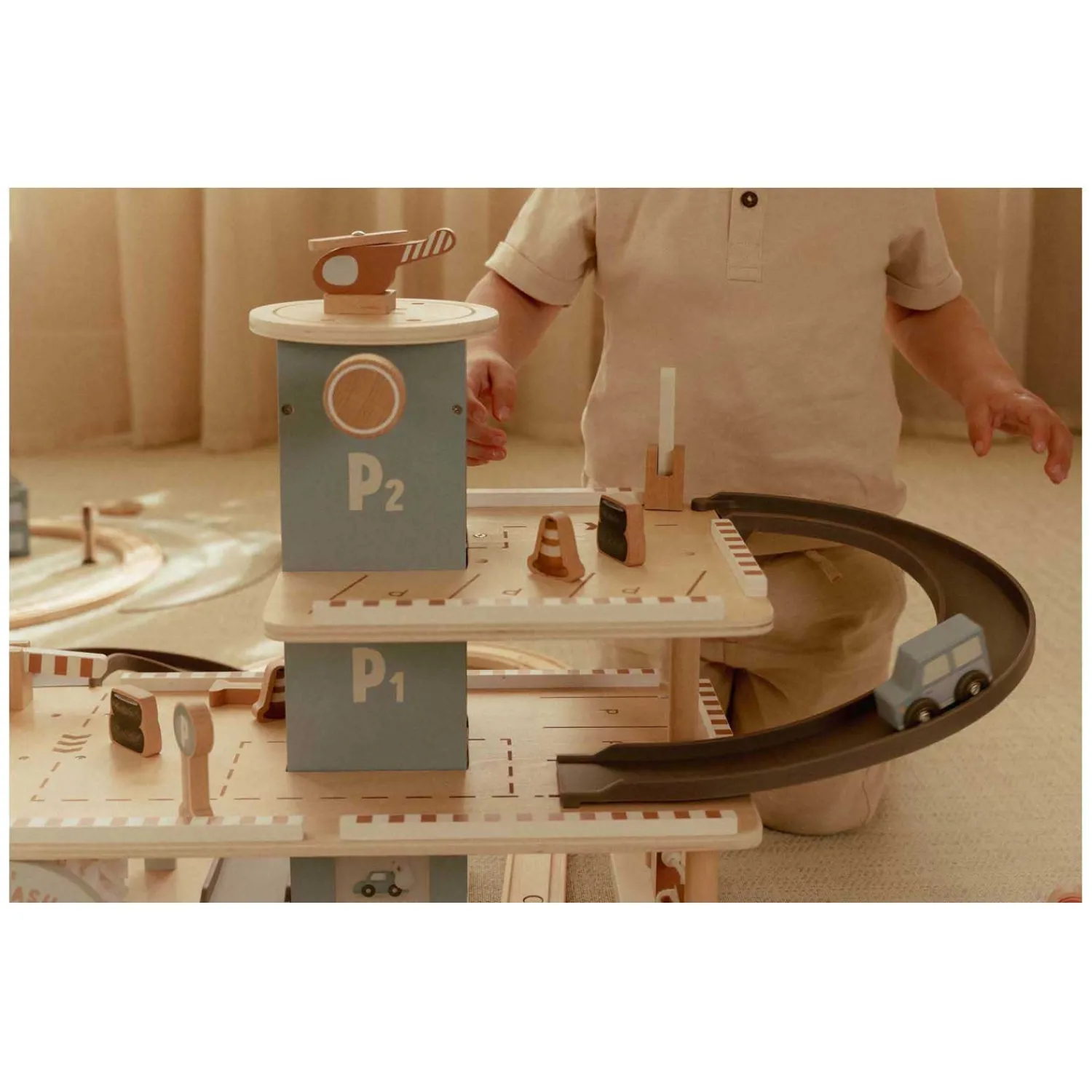 Houten Garage FSC-Little Dutch Hot