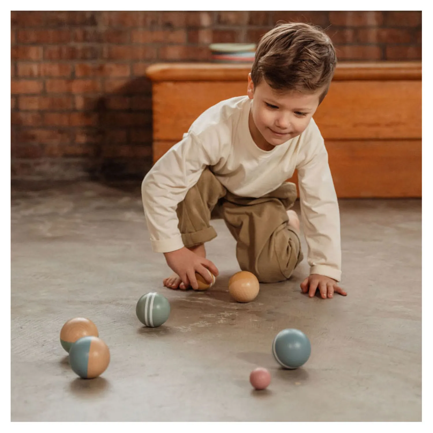 Houten Jeu de Boules FSC-Little Dutch Hot