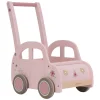 Houten Loopwagen Roze FSC>Little Dutch Outlet