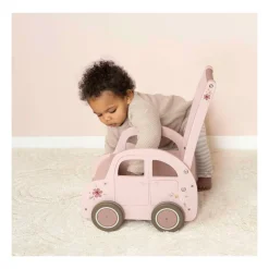 Houten Loopwagen Roze FSC><noscript><img width=