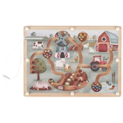 Houten Magnetische Doolhof Little Farm>Little Dutch Best