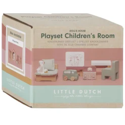 Houten Poppenhuis Uitbreiding - Kinderkamer FSC>Little Dutch Hot