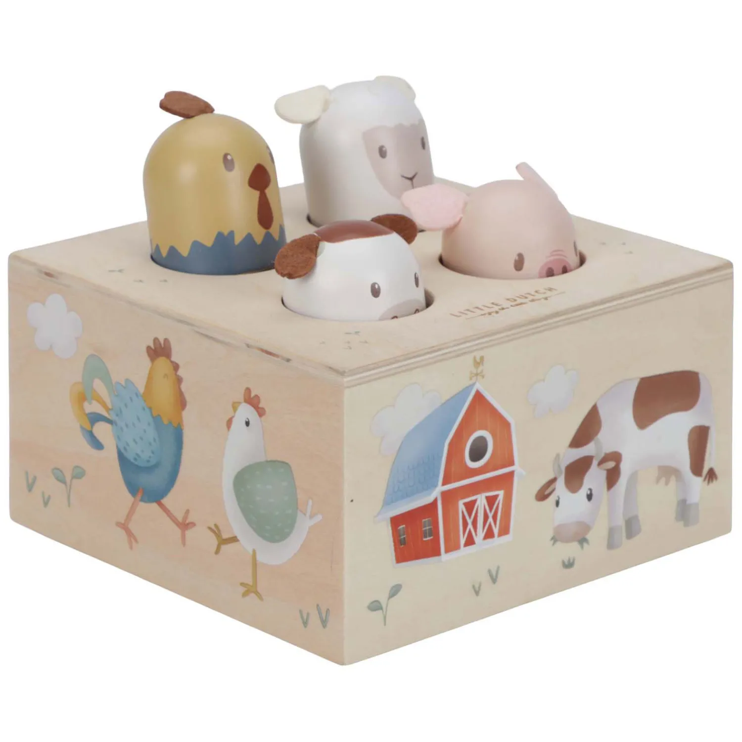 Little Dutch Houten Pop-up Speelgoed Little Farm New