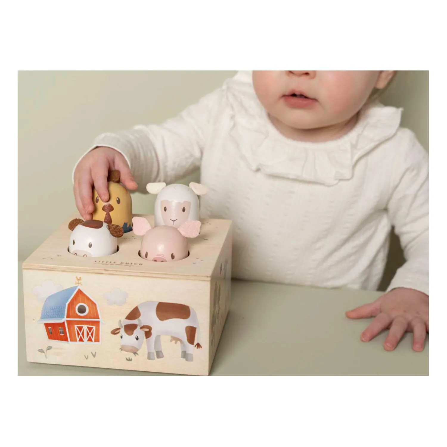 Little Dutch Houten Pop-up Speelgoed Little Farm New