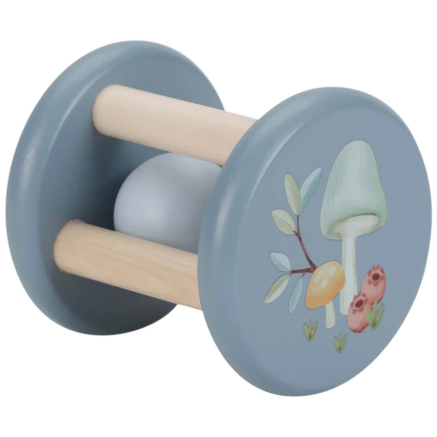 Houten Rammelaar Roller Forest Friends FSC>Little Dutch Sale