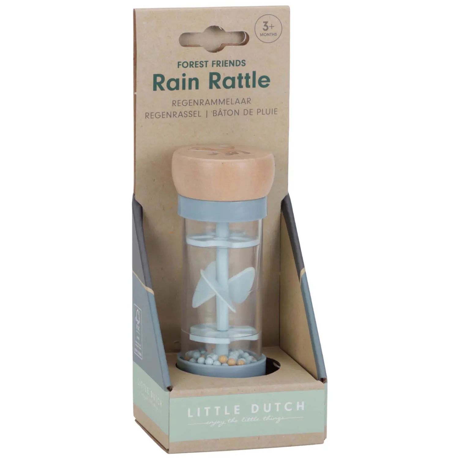 Houten Regenrammelaar Forest Friends FSC>Little Dutch Best