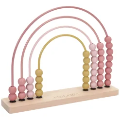 Little Dutch Houten Regenboog Telraam Roze Sale