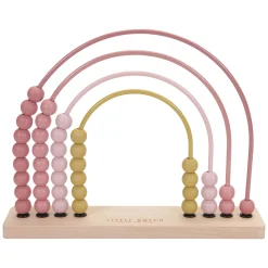 Little Dutch Houten Regenboog Telraam Roze Sale