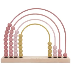 Little Dutch Houten Regenboog Telraam Roze Sale