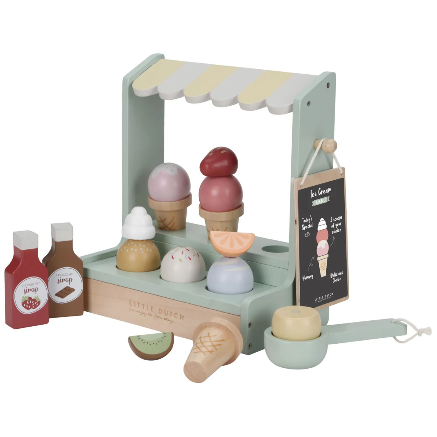 Houten Speelgoed Ijskraam FSC-Little Dutch Outlet