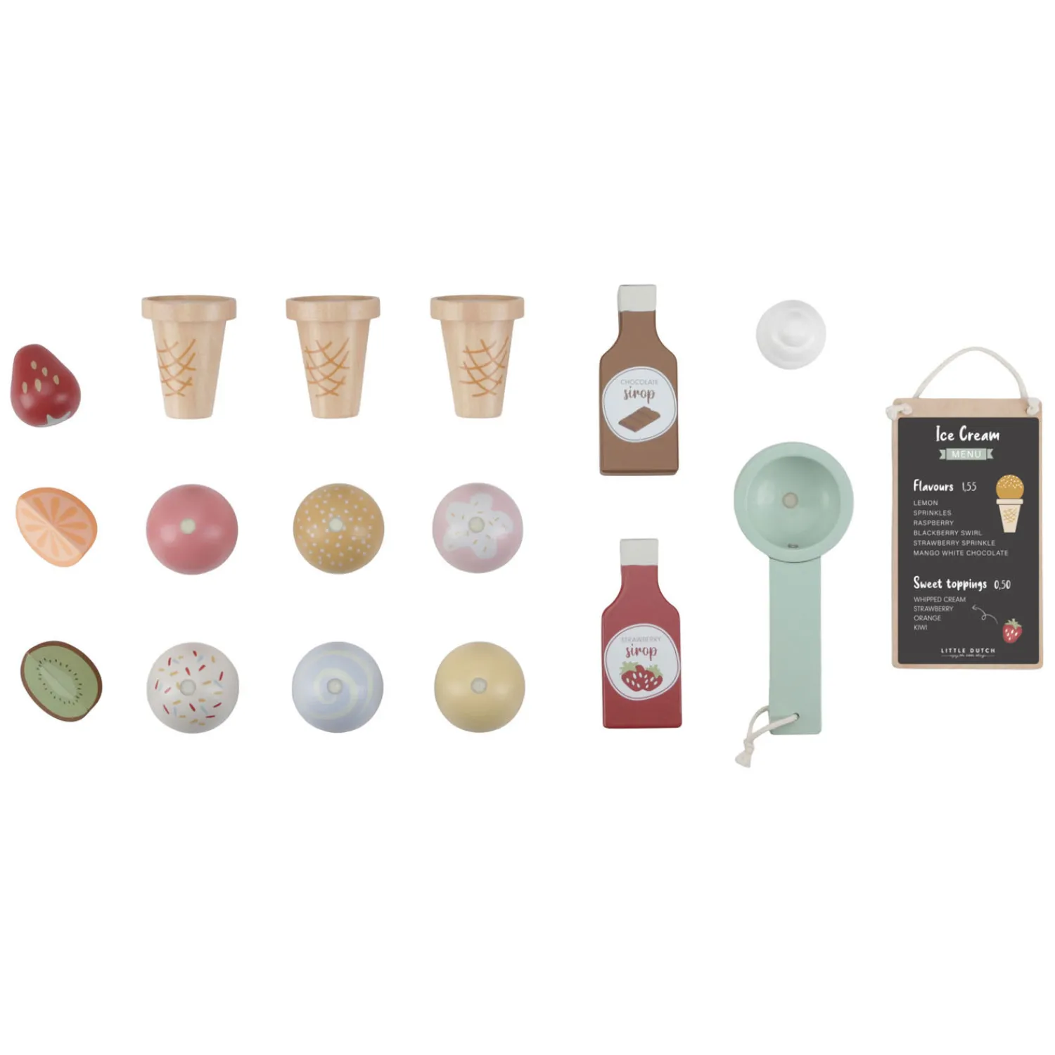 Houten Speelgoed Ijskraam FSC-Little Dutch Outlet