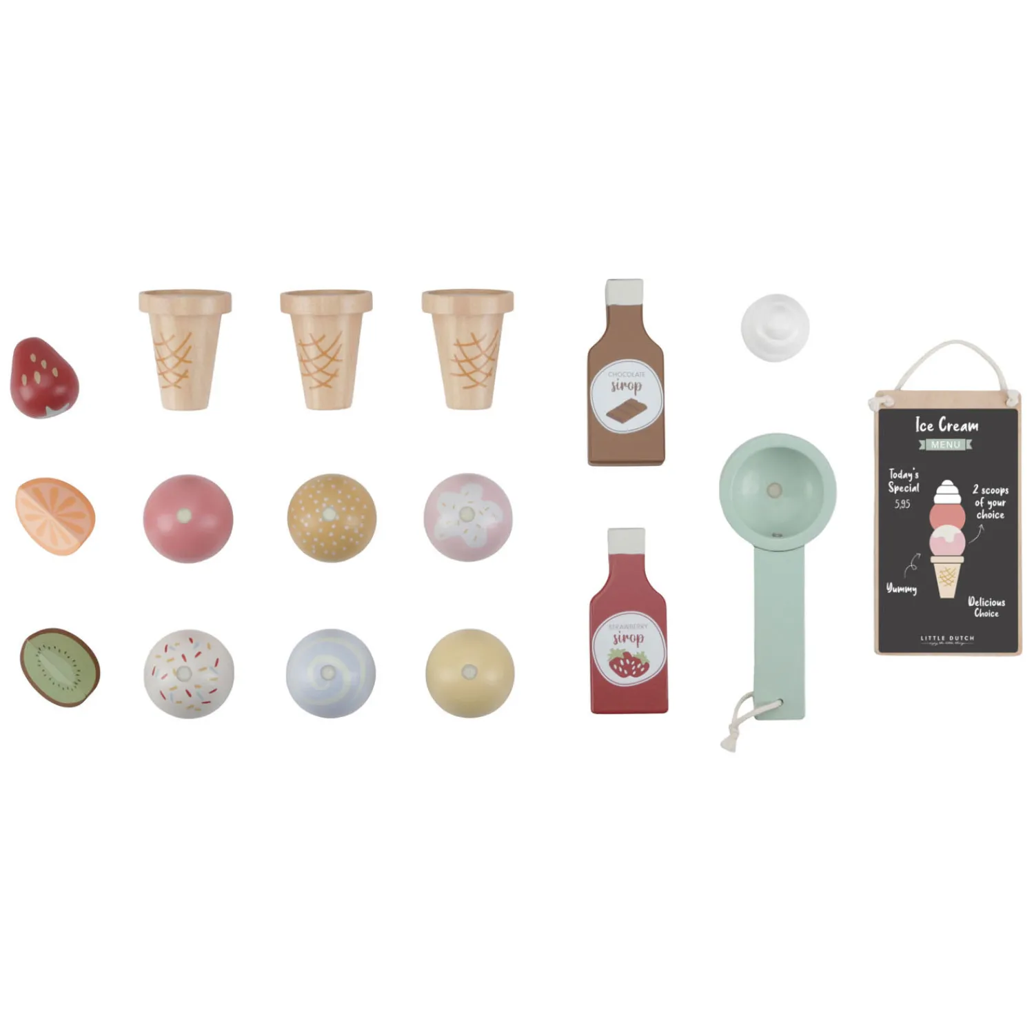 Houten Speelgoed Ijskraam FSC-Little Dutch Outlet