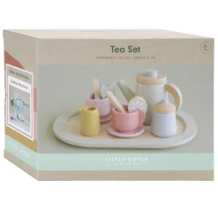 Houten Theeservies Speelset-Little Dutch Outlet