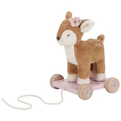 Houten Trekdier Hert Fairy Garden FSC-Little Dutch Hot