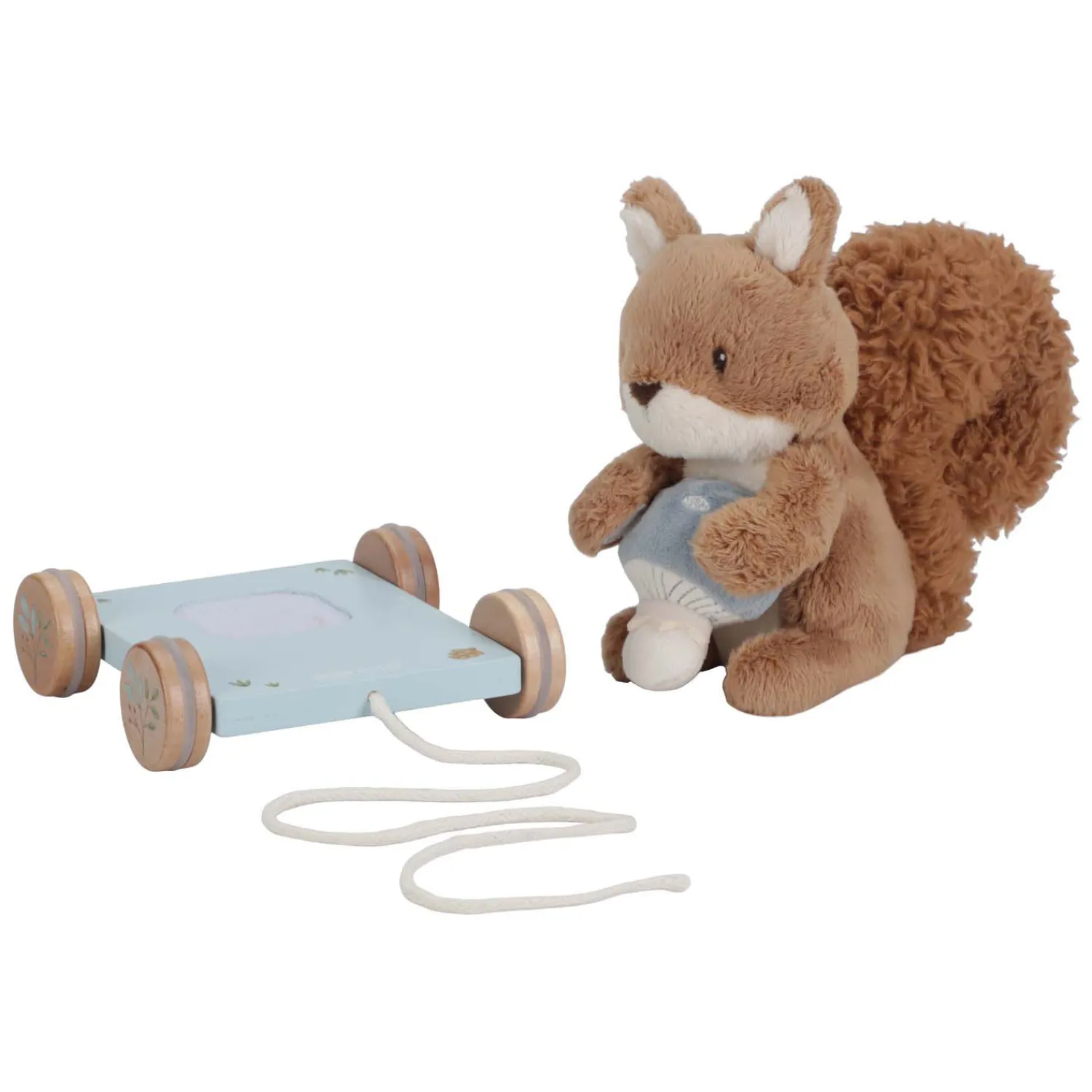Houten Trekdier Eekhoorn Forest Friends-Little Dutch Best