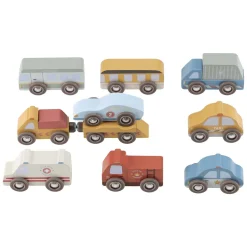 Houten Voertuigenset FSC>Little Dutch Outlet
