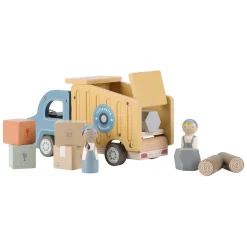 Houten Vuilniswagenset met Poppetje FSC><noscript><img width=