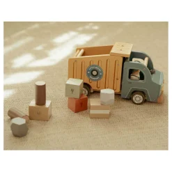 Houten Vuilniswagenset met Poppetje FSC><noscript><img width=