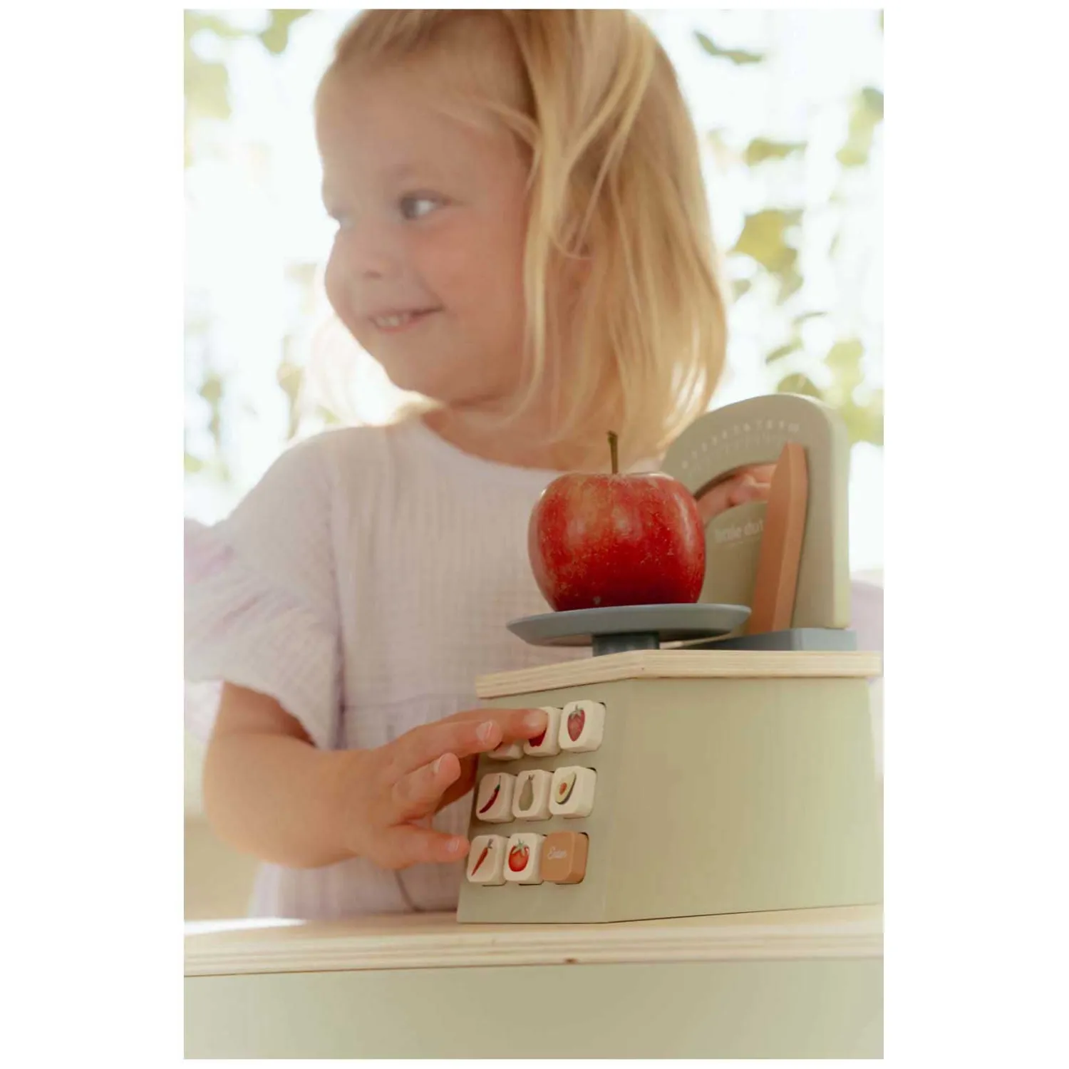 Houten Weegschaal FSC-Little Dutch Discount