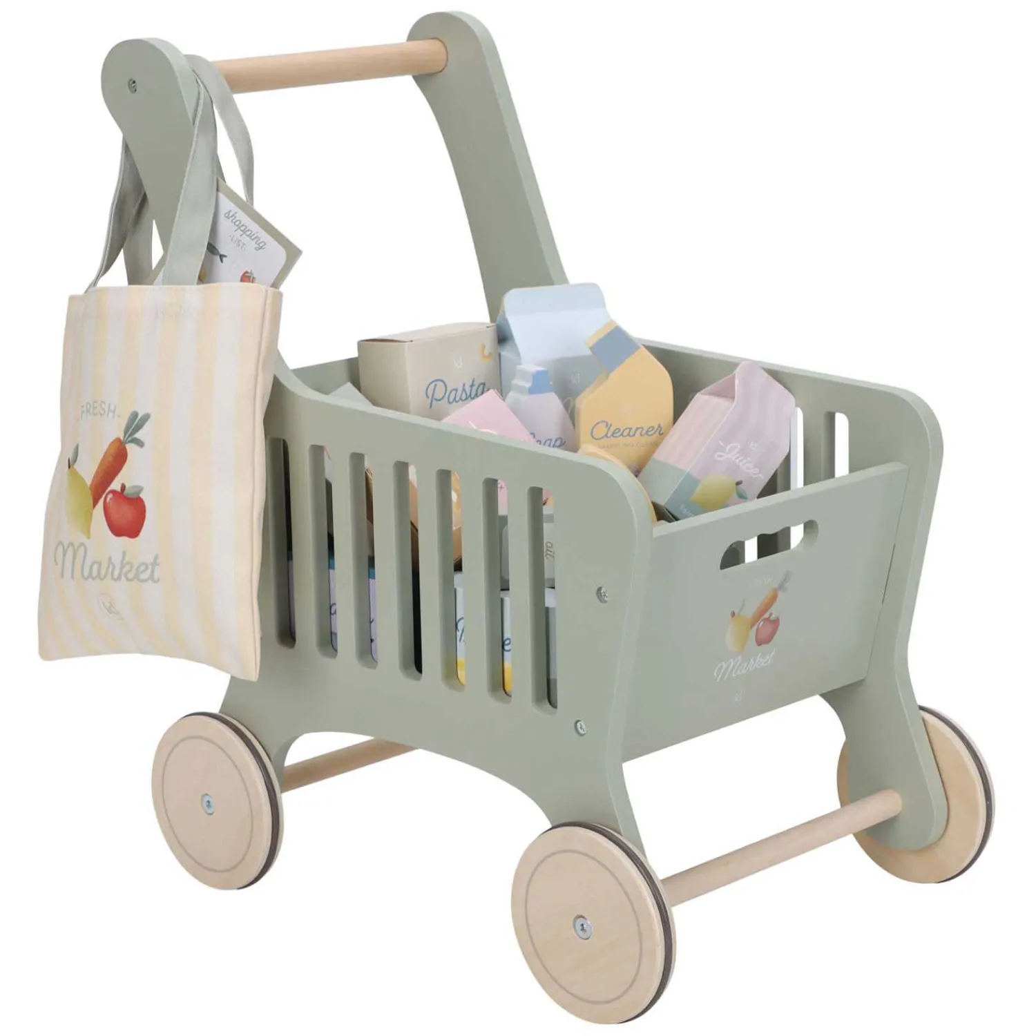 Houten Winkelwagen FSC>Little Dutch Clearance