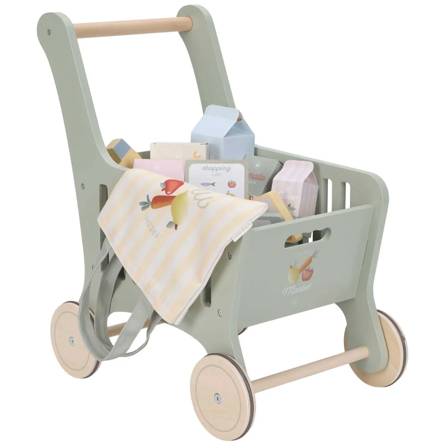 Houten Winkelwagen FSC>Little Dutch Clearance