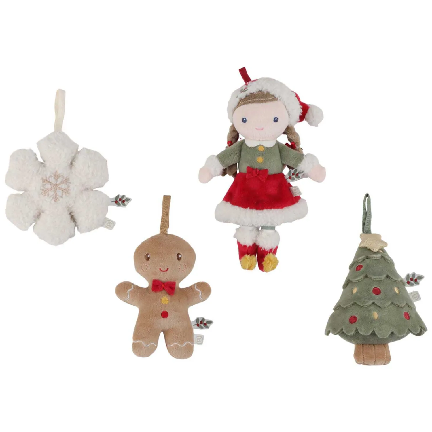 Kerstboomhangers Knuffels Rosa GRS>Little Dutch Sale